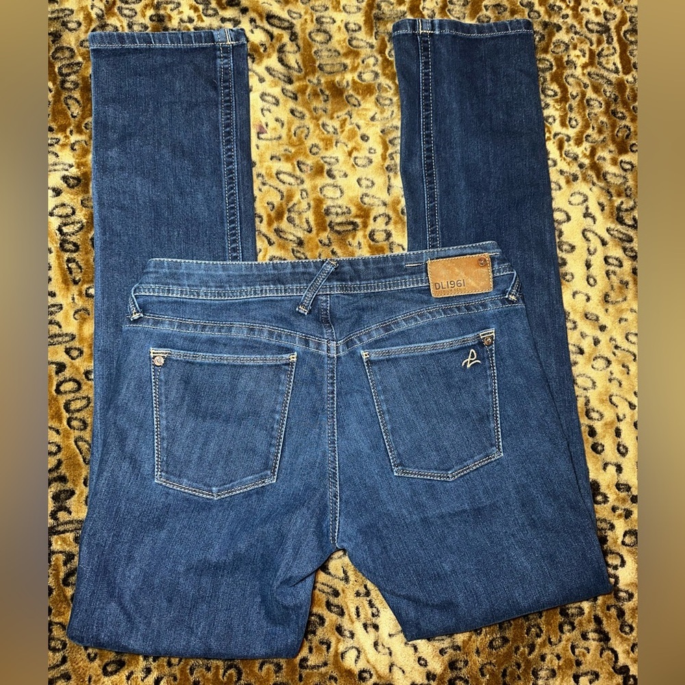 DL1961 Kate Straight Twilight Jeans Size 30 Premium Denim - Picture 8 of 8
